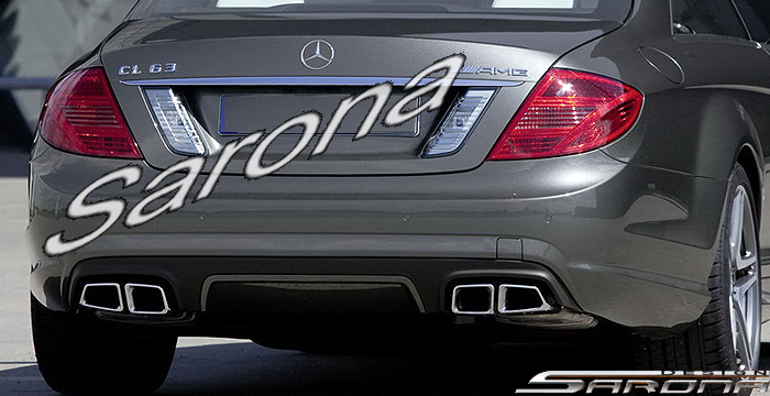 Custom Mercedes CL Rear Bumper  Coupe (2007 - 2013) - $890.00 (Part #MB-006-RB)